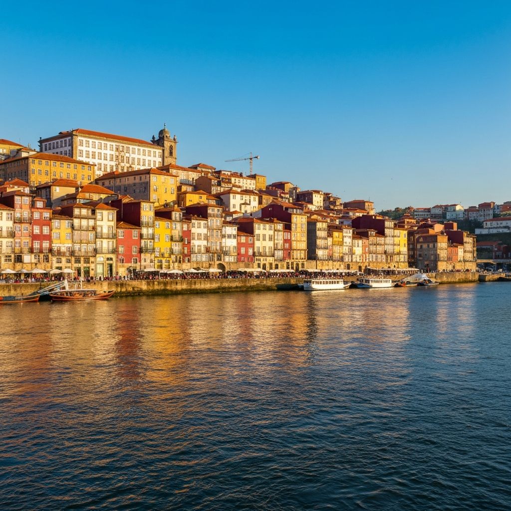 Vista do Porto, Portugal — onde a Qemlutar está sediada